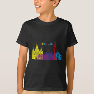 Reise Barcelona Spanien Europa Spanisch Familienur T-Shirt