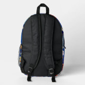 Reise Bedruckter Rucksack (Rückseite)