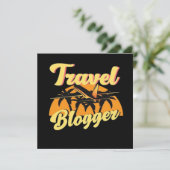 Reise-Blogger (Stehend Vorderseite)
