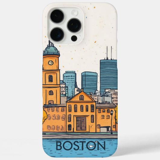 Reise Boston MA USA Case-Mate iPhone Hülle (Rückseite)