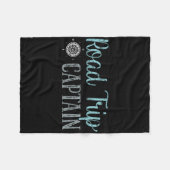Reise Captain Road Trip Fleecedecke (Vorderseite (Horizontal))