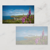 Reise - Cornwall Business Card Visitenkarte (Vorne/Hinten)