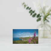 Reise - Cornwall Business Card Visitenkarte (Stehend Vorderseite)