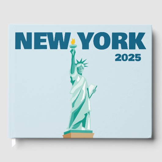 Reise-Couchtischbuch New York Gästebuch (Vorderseite)