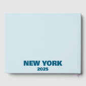 Reise-Couchtischbuch New York Gästebuch (Rückseite)