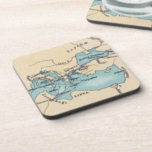 REISE DER ARGONAUTEN GETRÄNKEUNTERSETZER (Linke Seite)