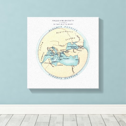 REISE DER ARGONAUTEN LEINWANDDRUCK (Insitu (Holzboden))