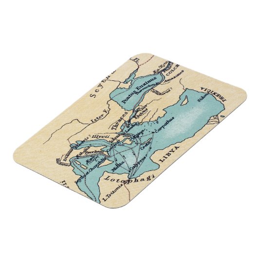 REISE DER ARGONAUTEN MAGNET (Linke Seite)