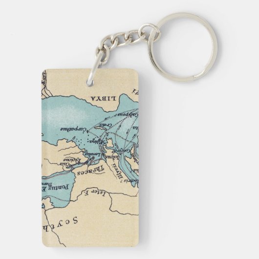 REISE DER ARGONAUTEN SCHLÜSSELANHÄNGER (Rückseite)