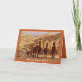 Reise der Magi Feiertagskarte (Vorderseite)