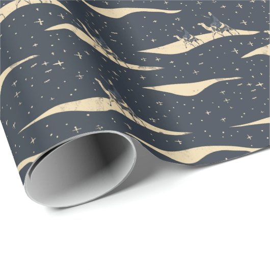 Reise der Magi Geschenkpapier (Rolleneckpunkt)