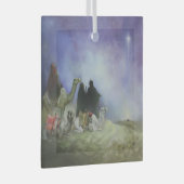 Reise der Magi Ornament Aus Glas (Vorderseite Rechts)