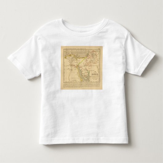 Reise-DES-Israelite depuis leur Ausfall d'Egypte Kleinkind T-shirt (Vorderseite)