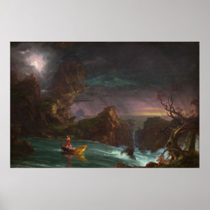 Reise des Lebens: Manhood (1842) — Thomas Cole Art Poster