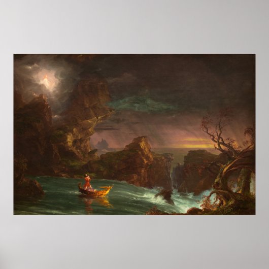 Reise des Lebens: Manhood (1842) — Thomas Cole Poster (Vorne)