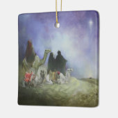 Reise des Magi-Ornaments Keramikornament (Links)