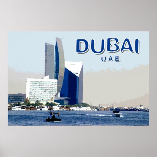 Reise Dubai Poster (Vorne)