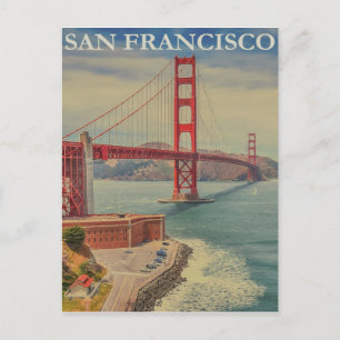 Reise durch das alte San Francisco Postkarte