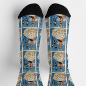 Reise durch das alte Spanien Socken (Oben)