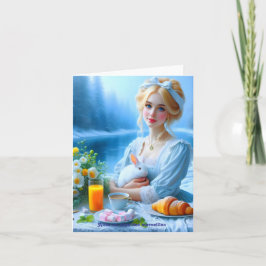 Reise durch das Wunderland - Dankeskarte