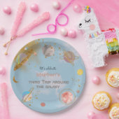 Reise durch den Galaxienraum Geburtstag Pappteller (Party)