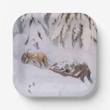 Reise durch den Winter Schnee zu Weihnachten