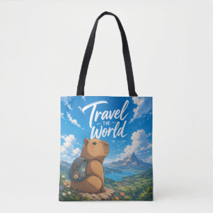 Reise Durch Die Welt Anime Capybara Abenteuer Desi Tasche