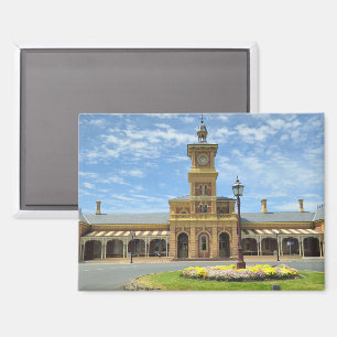 Reise durch die Zeit auf dem Bahnhof Albury Magnet