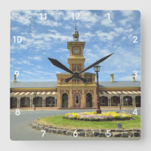 Reise durch die Zeit auf dem Bahnhof Albury