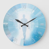 Reise durch Raum und Zeit Große Wanduhr (Vorderseite)