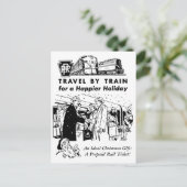 Reise durch Zug-Pennsylvania Eisenbahn-Postkarte Postkarte (Stehend Vorderseite)