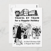 Reise durch Zug-Pennsylvania Eisenbahn-Postkarte Postkarte (Vorne/Hinten)