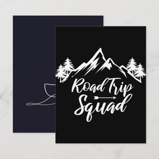 Reise Einladung (Vorne/Hinten)