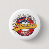 Reise erforscht das fabelhafte mallorquinische Log Button (Vorderseite)