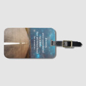 Reise-Erinnerungen Reiseangebot Gepäckanhänger (Vorderseite (Horizontal))