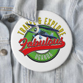 Reise Erkunde das Fabelhafte Uganda Button (Beispiel)