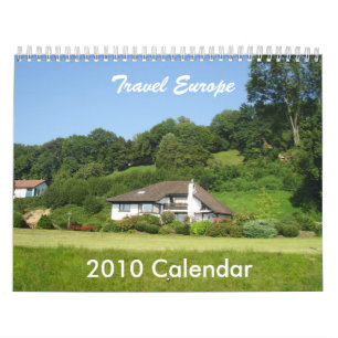 Reise Europa Kalender