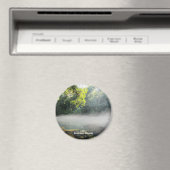 Reise-  | Florida - Blaue Nadelspinge Foggy Mornin Magnet (In Situ (Geschirrspüler))