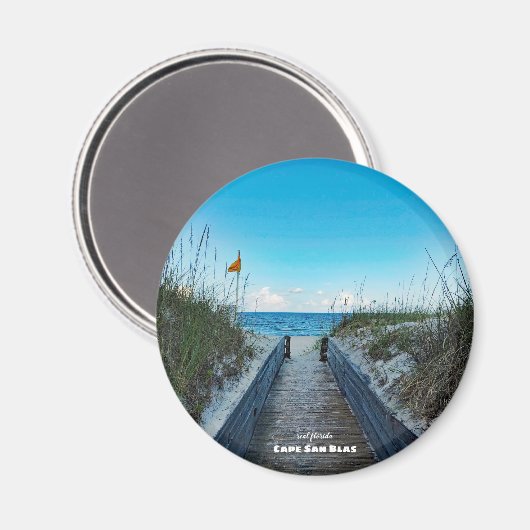 Reise-  | Florida - Cape San Blas Beach Magnet (Vorderseite/Rückseite)