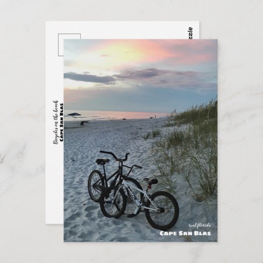 Reise- | Florida - Cape San Blas Beach Sunset Postkarte (Vorne/Hinten)
