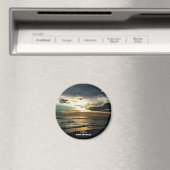 Reise-  | Florida Cape San Blas Sunset Magnet (In Situ (Geschirrspüler))