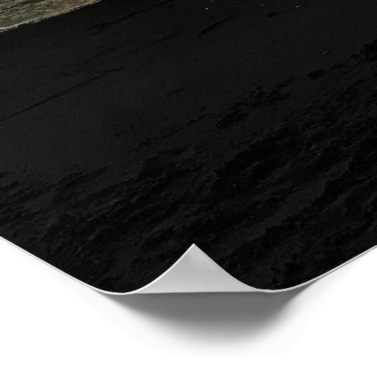 Reise- | Florida Cape San Blas Sunset Poster (Ecke)