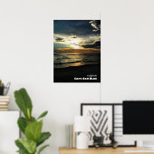 Reise- | Florida Cape San Blas Sunset Poster (Heimbüro)