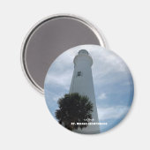 Reise- | Florida - Marks Leuchtturm Magnet (Vorderseite/Rückseite)