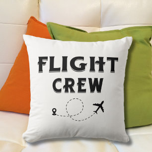 Reise Flugbesatzung Flugzeug Fliegen Modern Urlaub Kissen