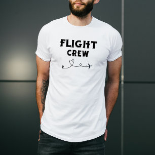 Reise Flugpersonal Flugzeug Fliegen Modern Urlaub T-Shirt