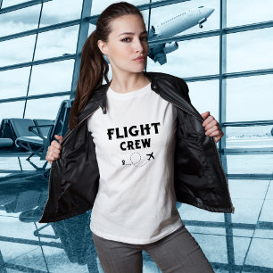 Reise Flugpersonal Spaß Flugzeug Fliegen Urlaub T-Shirt