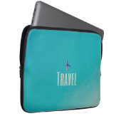 Reise-Flugzeug Laptopschutzhülle (Vorne Rechts)