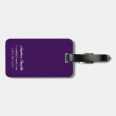 Reise-förderndes Plakat Gepäckanhänger (Rückseite horizontal)