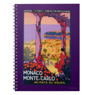 Reise-förderndes Plakat Notizblock